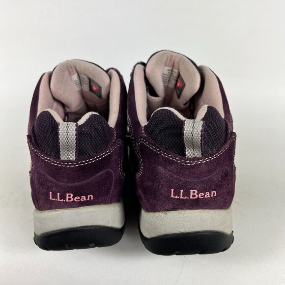 L.L. Bean Tek 2.5 Sneaker Women's 8 Purple Lace Up Hiking Ankle Shoes 258271 - Picture 7 of 10